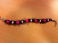 mooie roze shamballa armband 